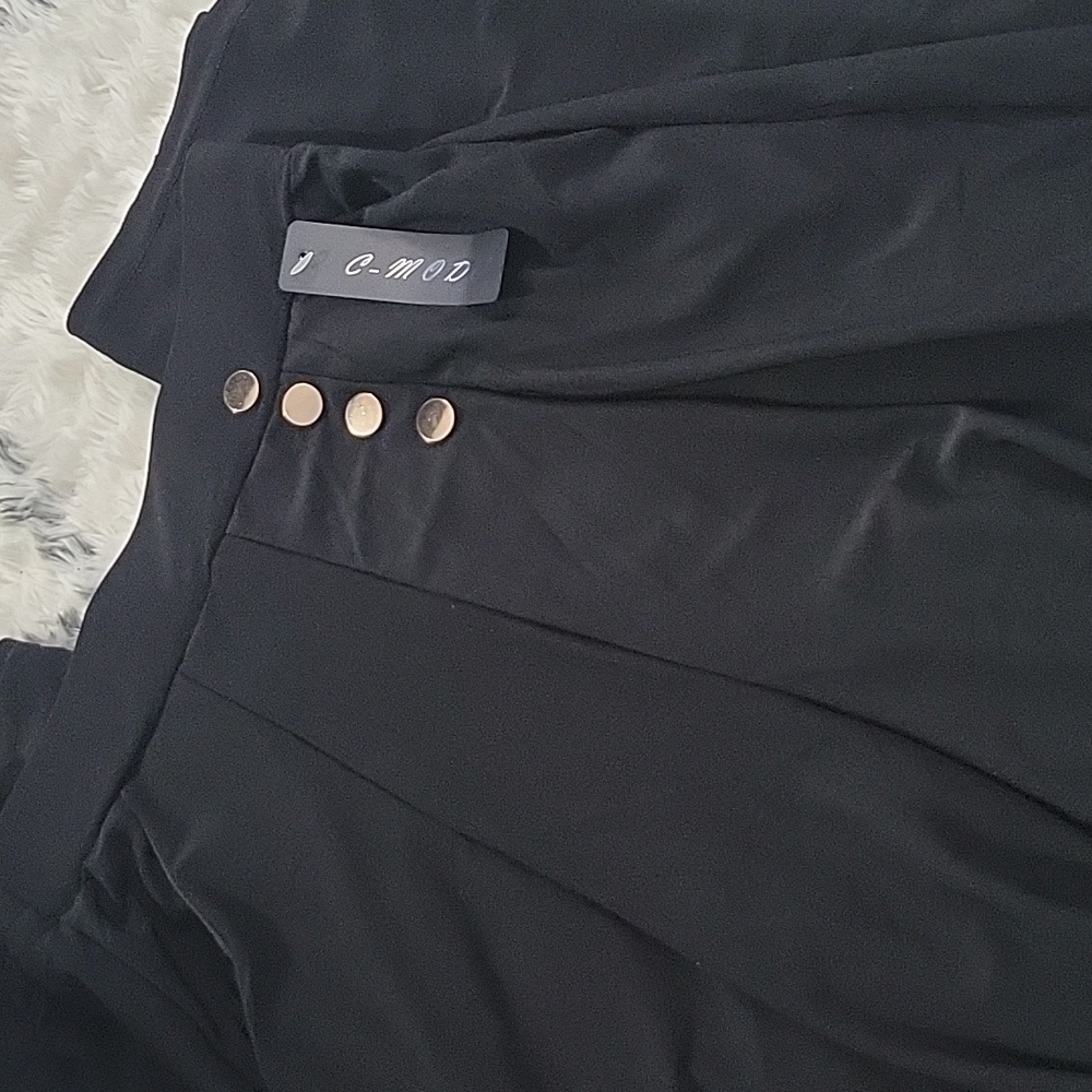 Black Flowy Pants